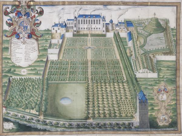 Jardin du Roy pour la culture des plantes médicinales