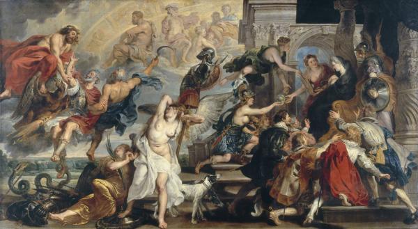 L’Apothéose de Henri IV et la proclamation de la régence de la reine