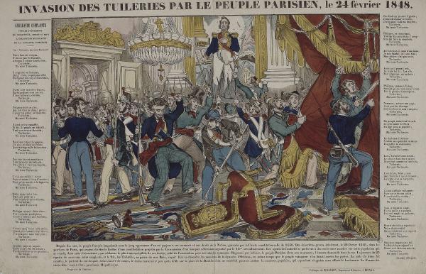 Invasion des Tuileries par le peuple parisien