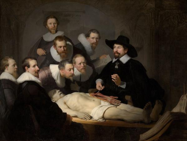 La Leçon d’anatomie du docteur Nicolaes Tulp