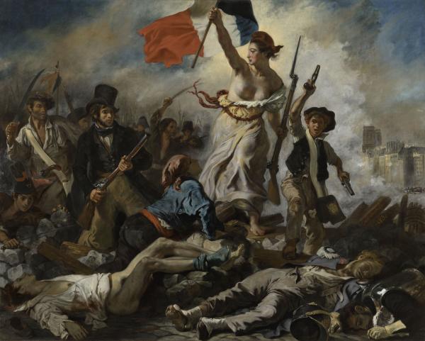 Le 28 juillet 1830. La Liberté guidant le peuple