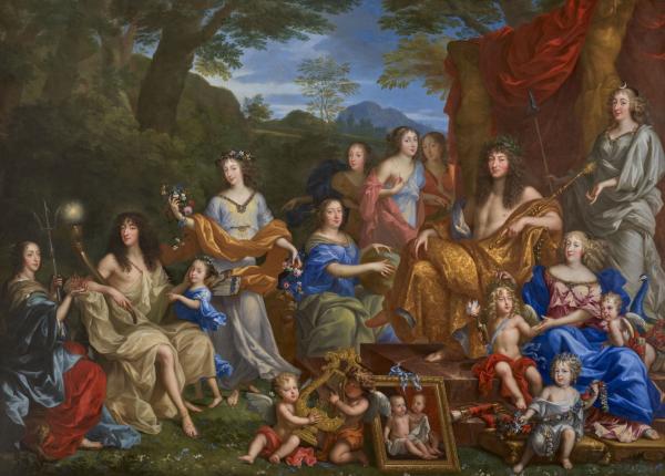 La Famille royale dans l’Olympe