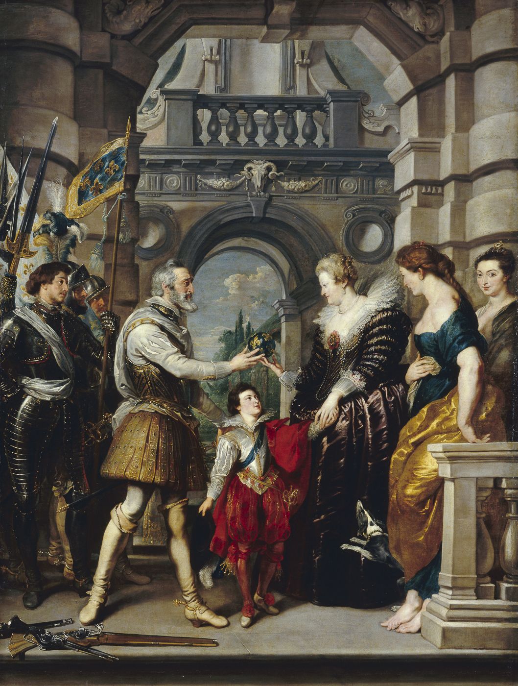 Henri IV part pour la guerre d'Allemagne Pierre Paul RUBENS (1577 - 1640)