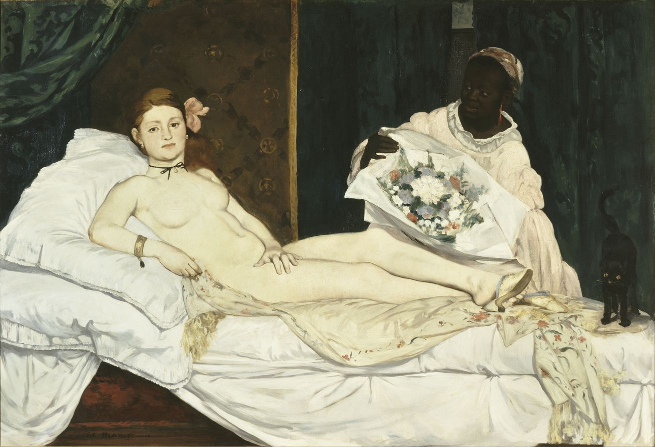 Résultat de recherche d'images pour "odalisque manet"