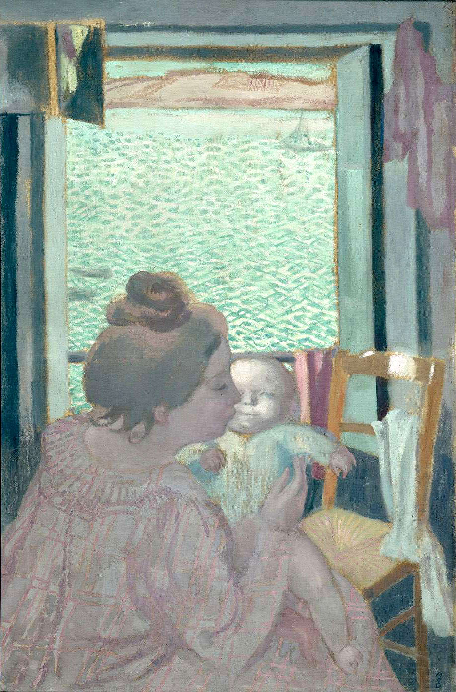 Maternité à la fenêtre (au Pouldu). Maurice DENIS (1870 - 1943)
