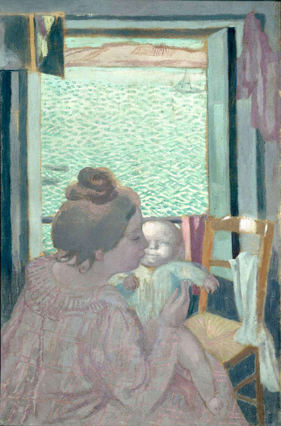 Maternité à la fenêtre (au Pouldu). Maurice DENIS (1870 - 1943) 1899 Musée d'Orsay Maternité à la fenêtre (au Pouldu). Maurice DENIS (1870 - 1943) 1899 Musée d'Orsay